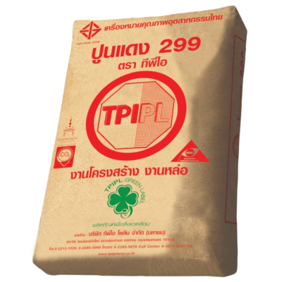 ปูนซีเมนต์ไฮดรอลิก ชนิดใช้งานทั่วไป ตราทีพีไอ 299